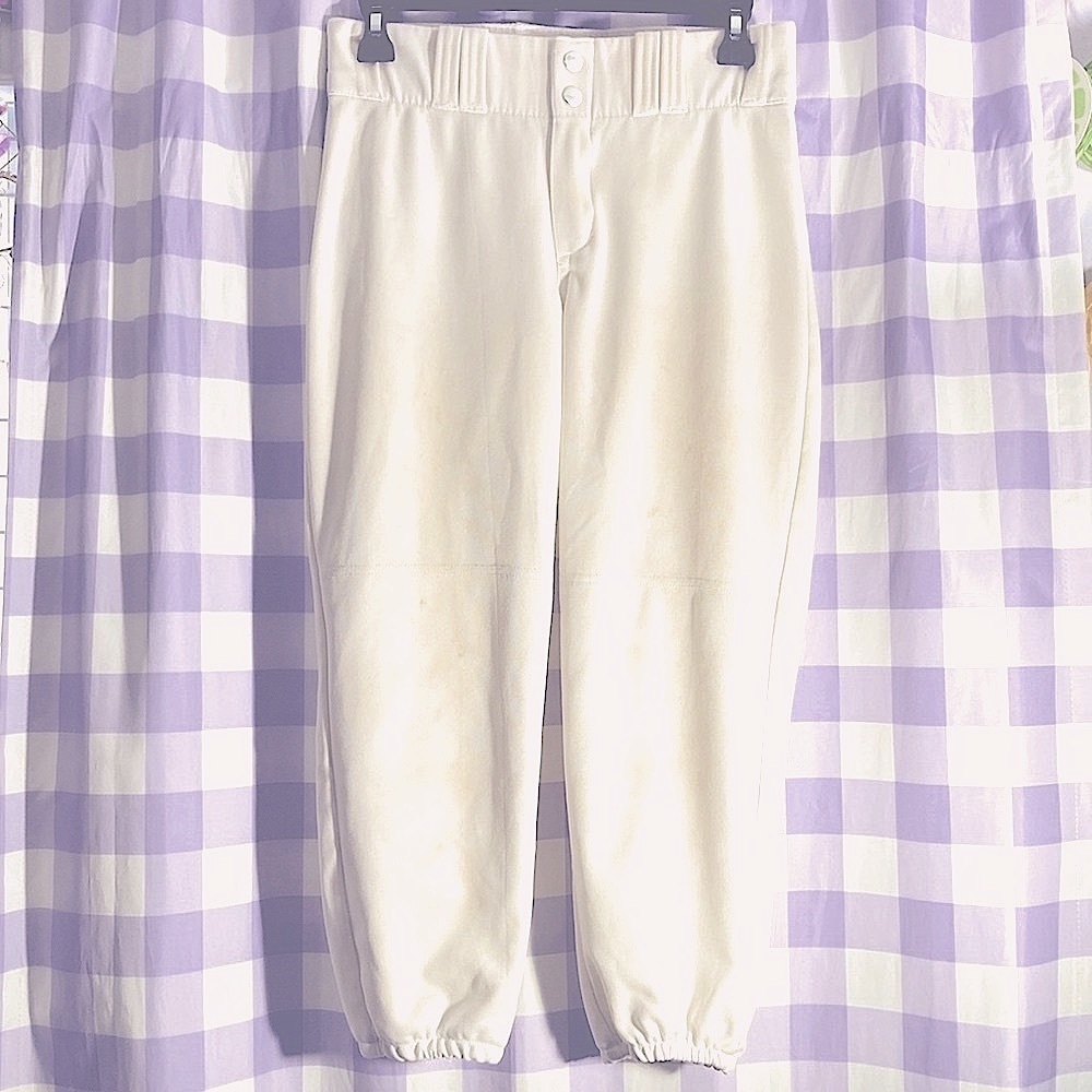 White Softball Pants